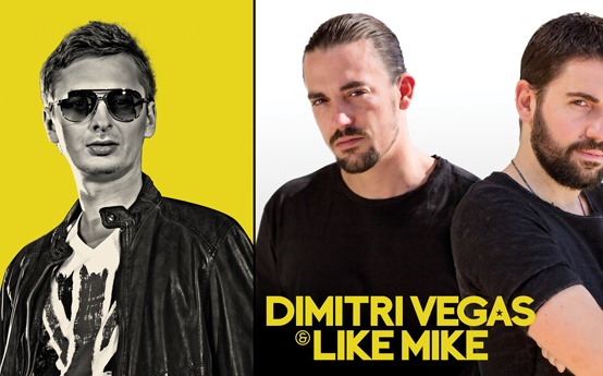 Anton Bruner, Bobina and Dimitri Vegas & Like Mike